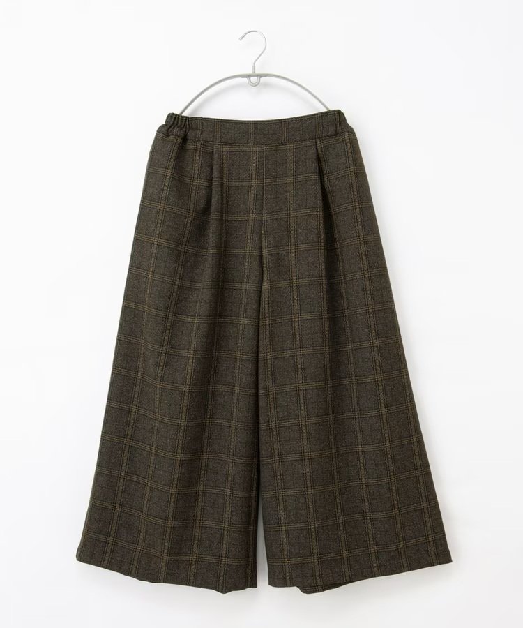 ハニーズ公式　チェック柄ガウチョパンツの画像