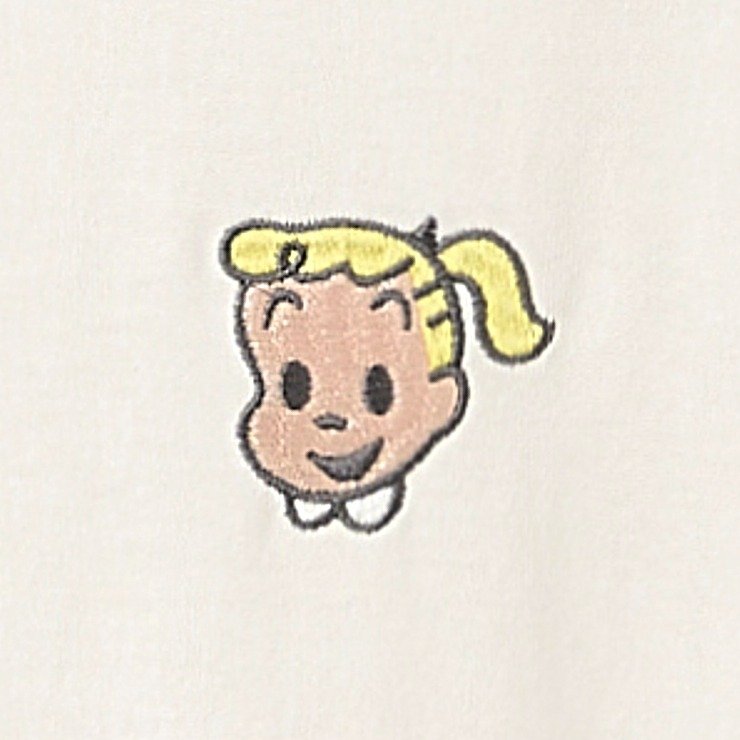 しまむら公式　レディース　トートバッグ付Tシャツ（SEASON REASON×OSAMU GOODS）／ホワイトの画像