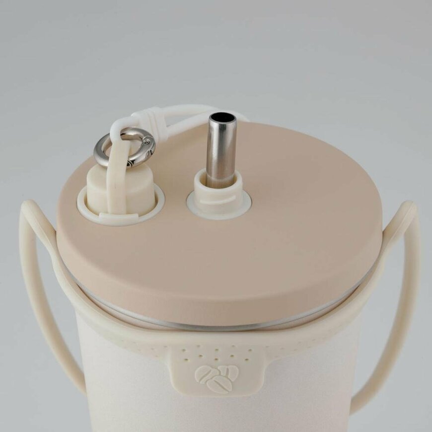 出所:コメリ公式 アテーナライフ ストロー付き真空断熱タンブラー