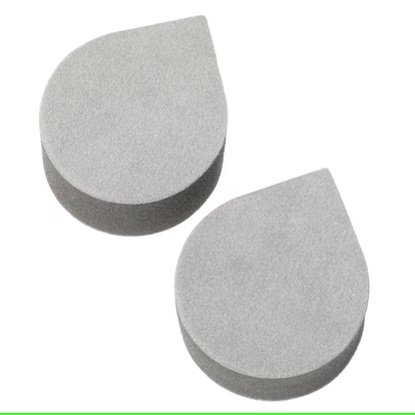 貼りつく洗面台スポンジ(シズク)