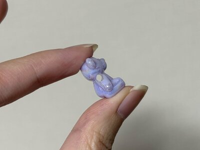 セリア、ビーズ10Pオーロラベア商品画像
