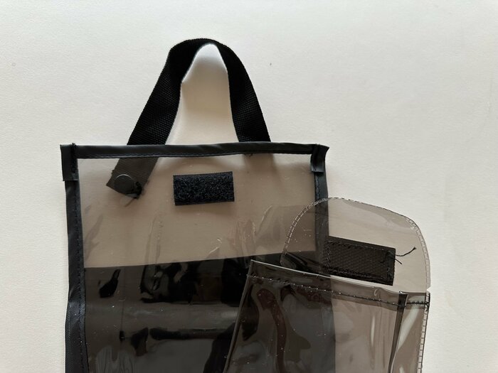 傘ホルダーの面ファスナー