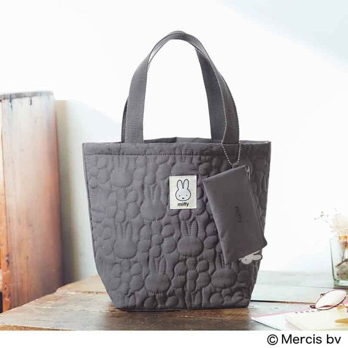 ミッフィーキルティングバッグ&ポーチ2点セット