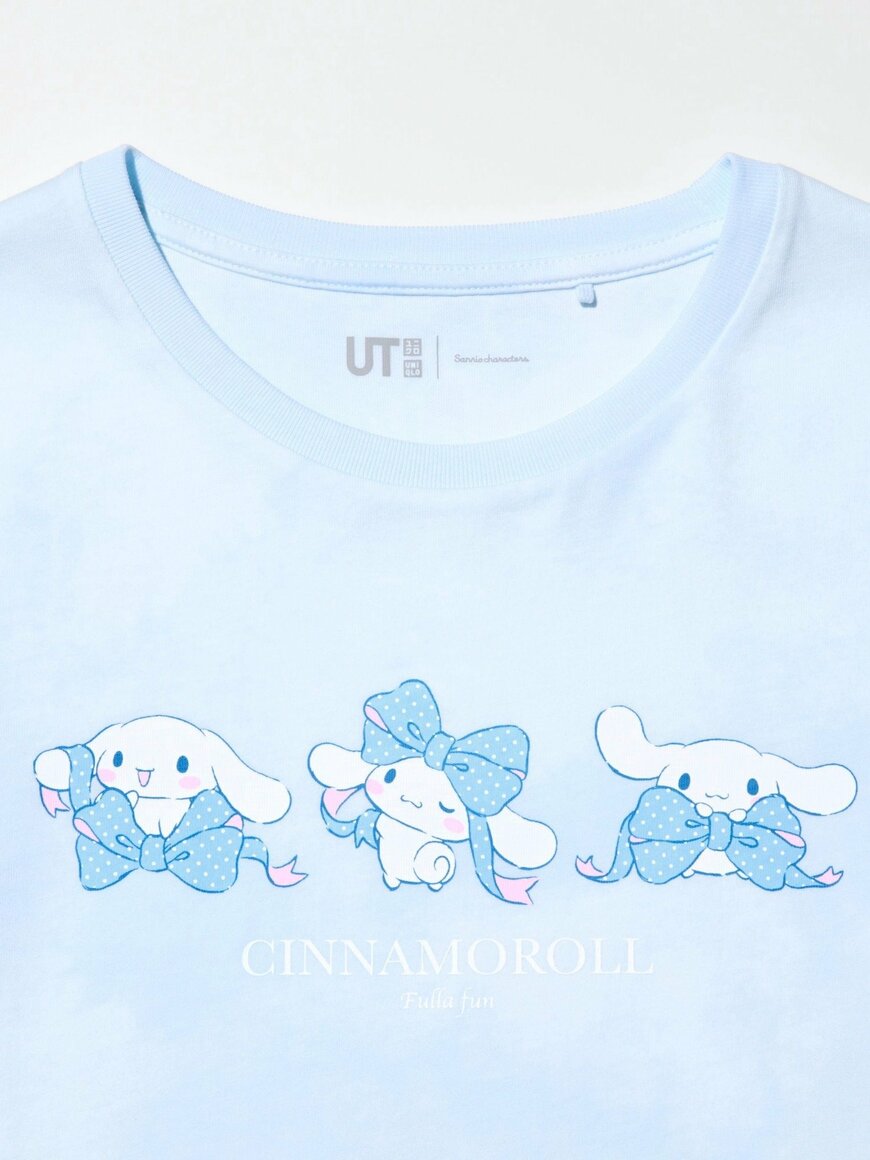 出所:ユニクロ公式 GIRLS サンリオキャラクターズ クロップドUT