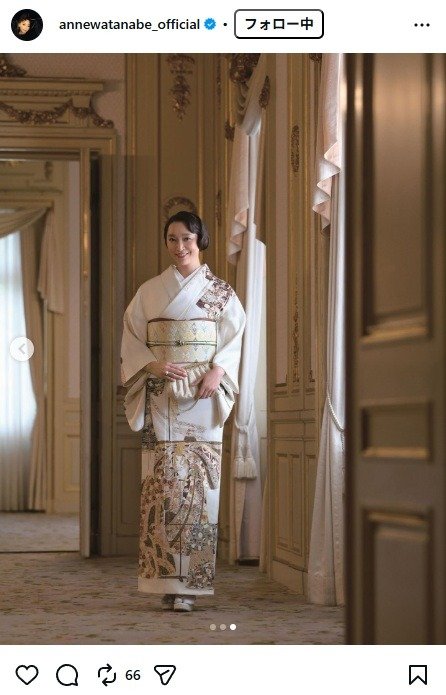 出所：杏のInstagram（＠annewatanabe_official） 参照日：2025年12月24日