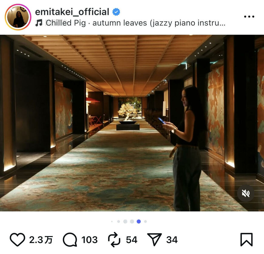 出所：武井咲のInstagram（@emitakei_official）参照日：2025年10月2日