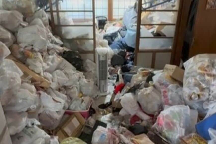 「シンママさん、がんばれ」離婚を経験した母娘二人暮らしのゴミ屋敷→「明るい空間」に大変身