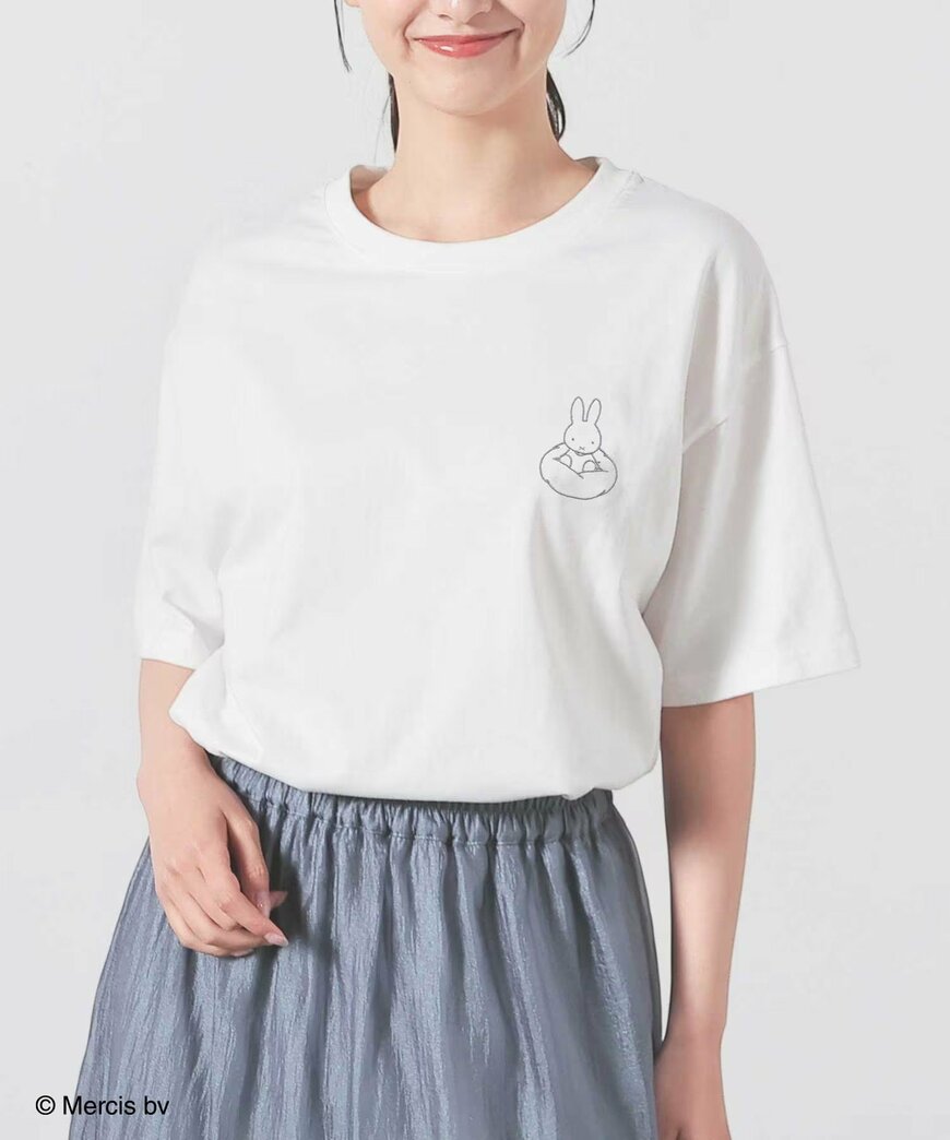 出所：ハニーズ公式　ミッフィー／ゆるＴシャツ