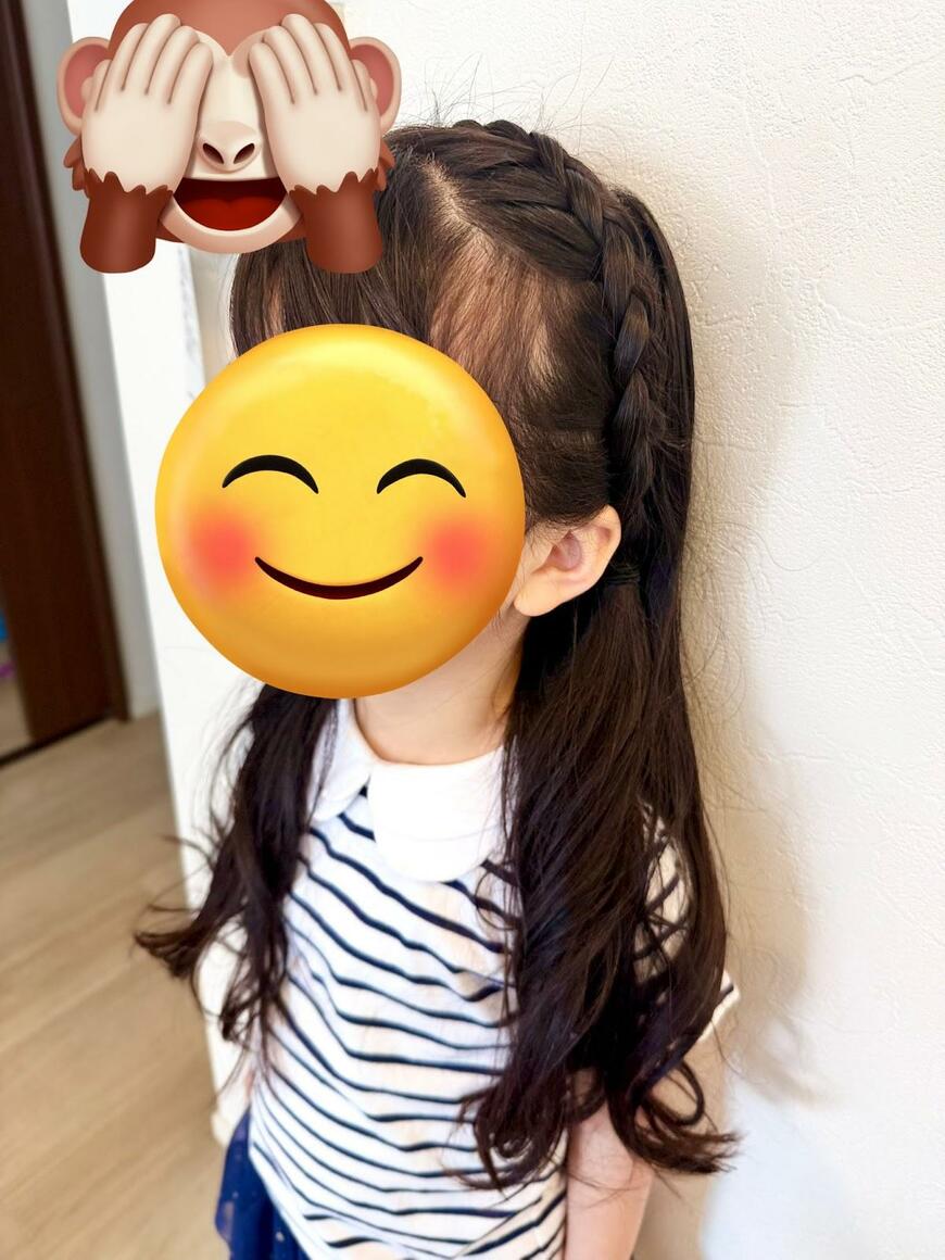 完成度の高いヘアアレンジ