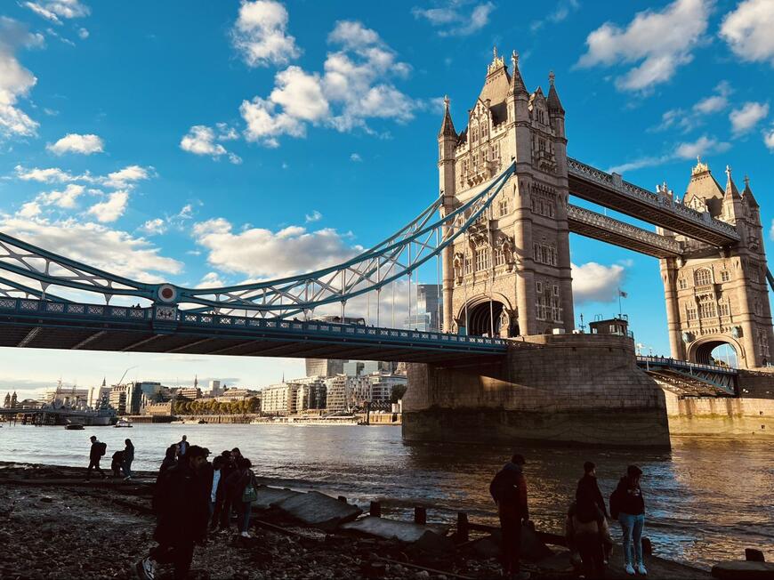 イギリスで撮影された1枚