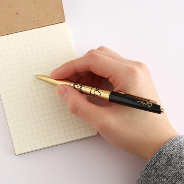 ヴィレッジヴァンガード公式　【ミッフィー】真鍮ボールペン（Dot）の画像