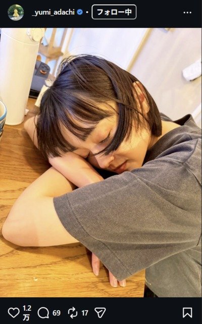 安達祐実のInstagram投稿
