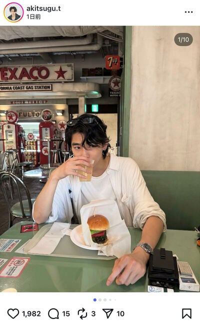 冨永章胤のInstagram投稿