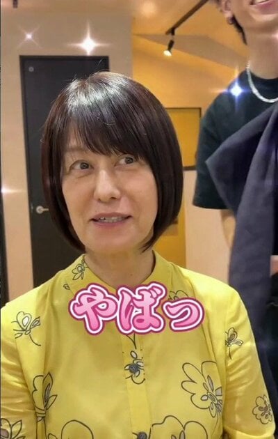 アフターはエラ骨に合わせた小顔見えショートボブ