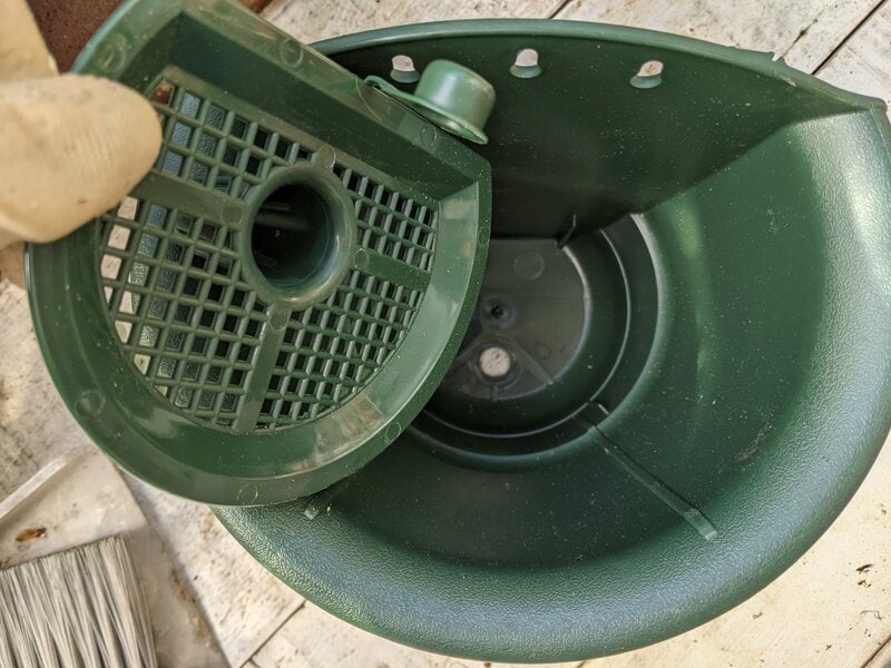 セリア、ハンギング鉢筆者撮影写真