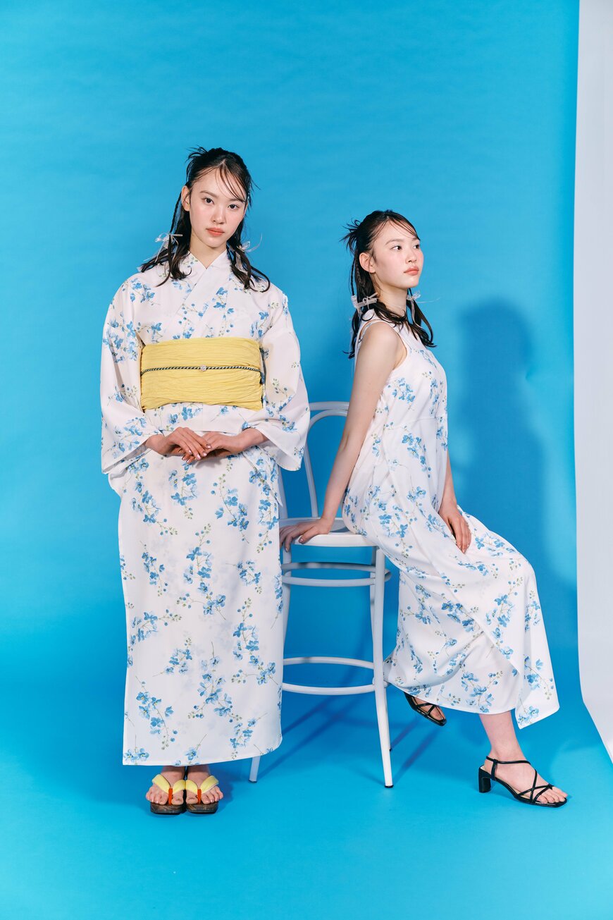 出所：イオン公式　レディス キャミワンピゆかた 2点セット