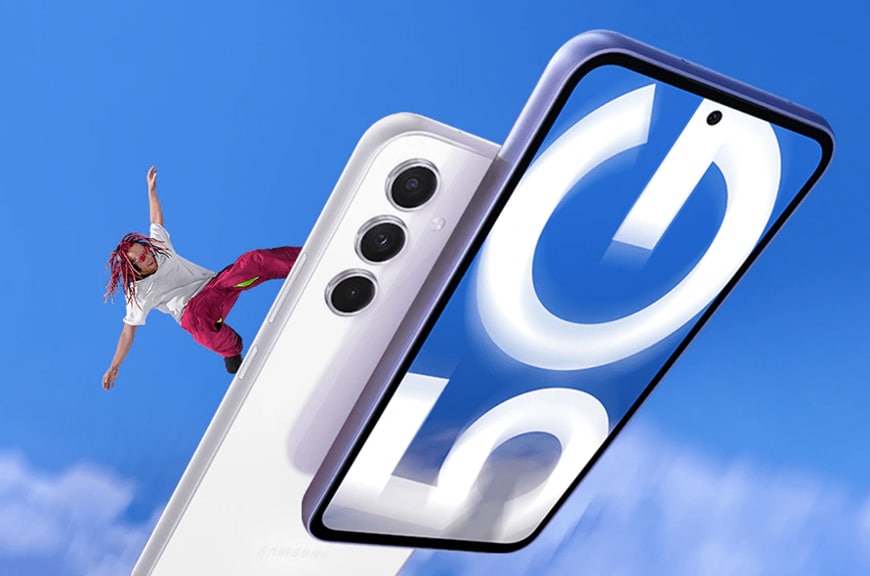 出所：Galaxy公式「Galaxy A54 5G」