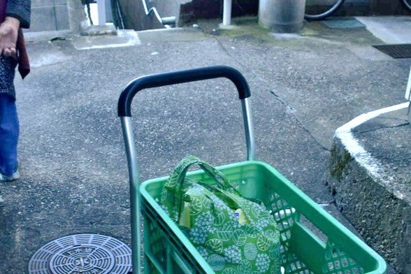 三重県の離島で目撃された「ベンツの手押し車」に目を疑う　おばあちゃんの愛車に「世界一小型のベンツ」