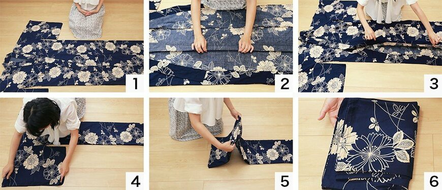 浴衣のたたみ方