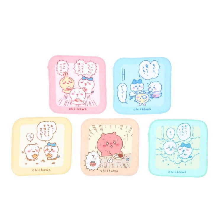 出所：しまむら公式　キッズ　5枚組ハンカチ(ちいかわ)