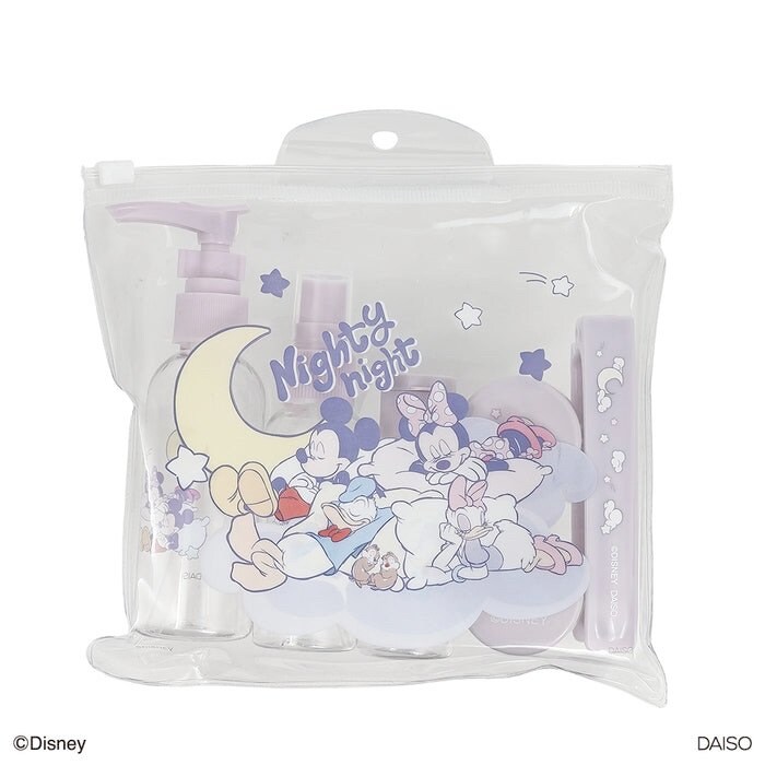 出所：ダイソー公式　詰め替え容器セット（ミッキー＆フレンズ）