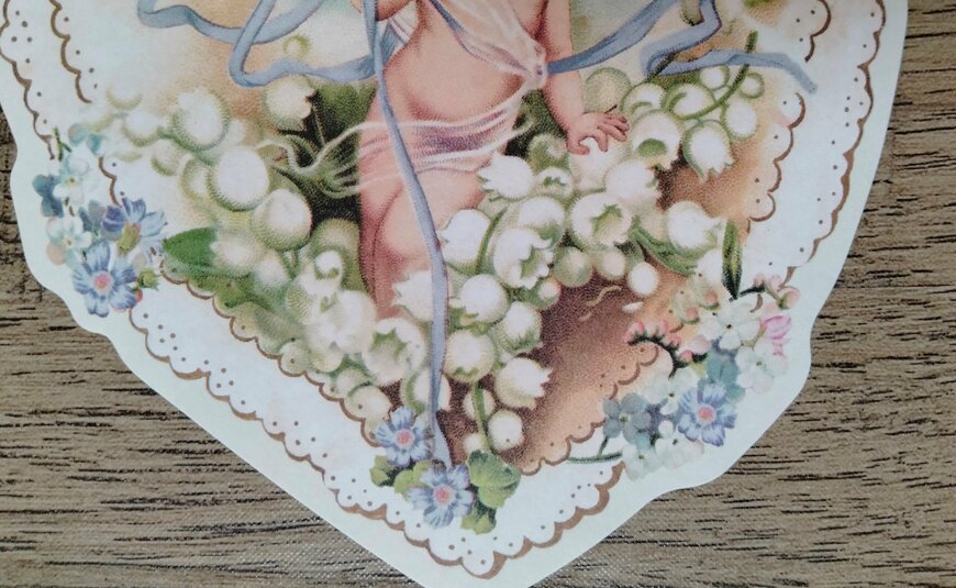 筆者撮影（セリア、ミニレターセット 4セット ロマンティックファンタジー）