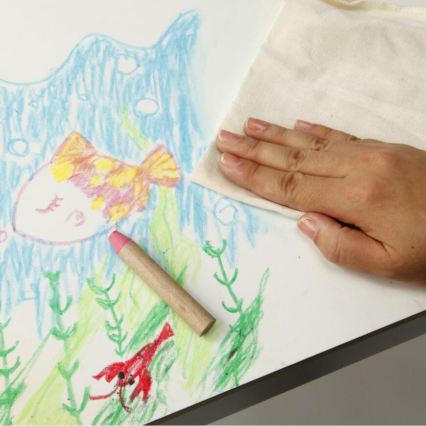 出所：無印良品ネットストア ぬれタオルで簡単におとせるクレヨン