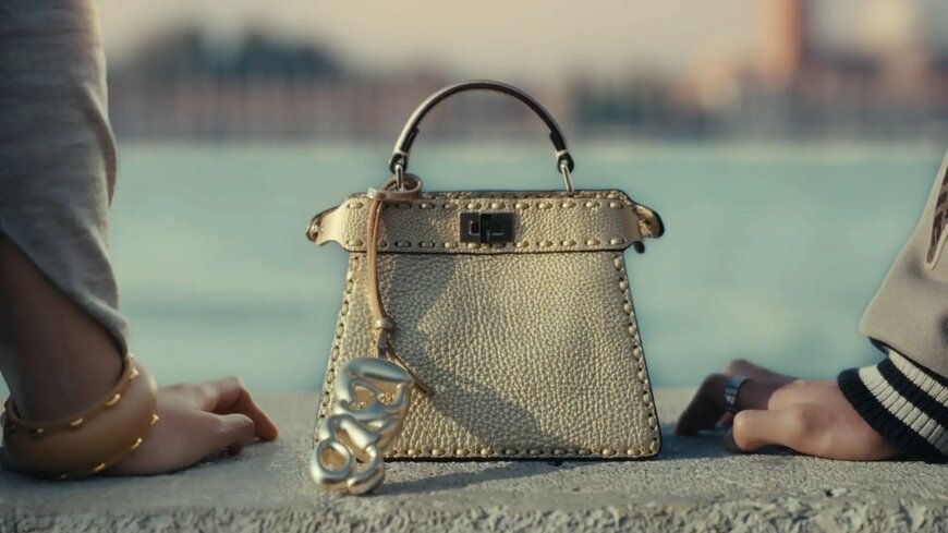 出所：フェンディ・ジャパン「フェンディ、川口春奈と目黒蓮が織りなす、スペシャルムービーを公開」