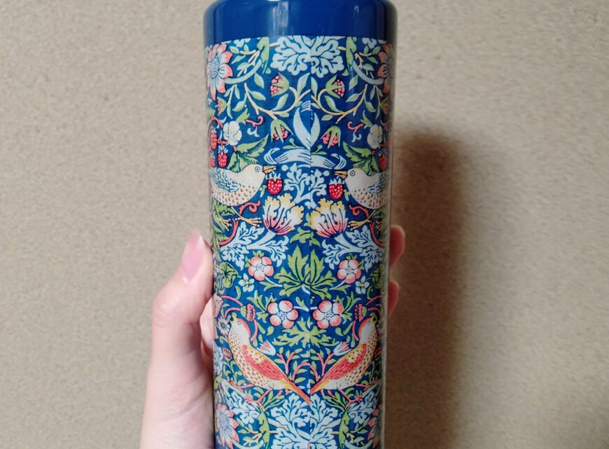 筆者撮影（セリア、ウォーターボトル 500ml　WM）