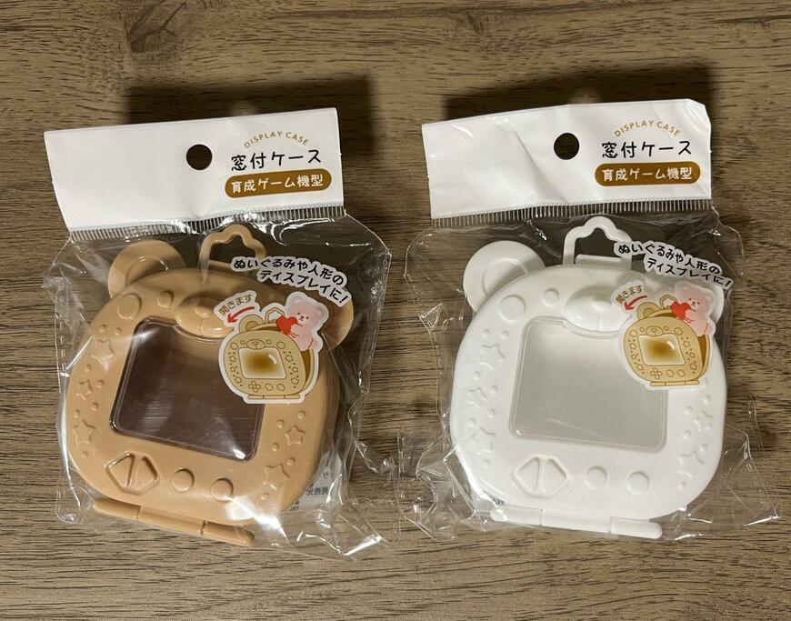 セリア、窓付ケース育成ゲーム機型画像