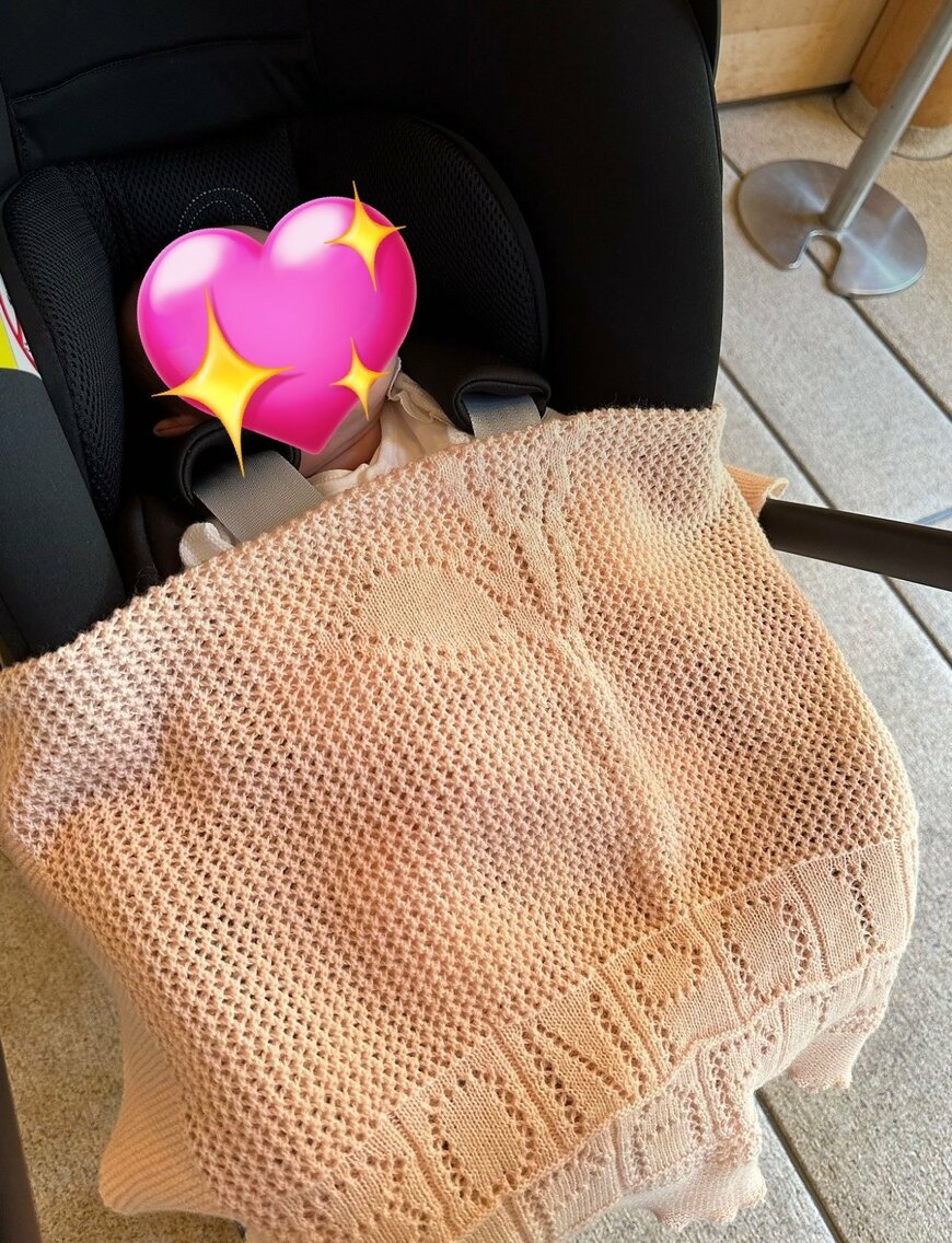 ピンクのおくるみ