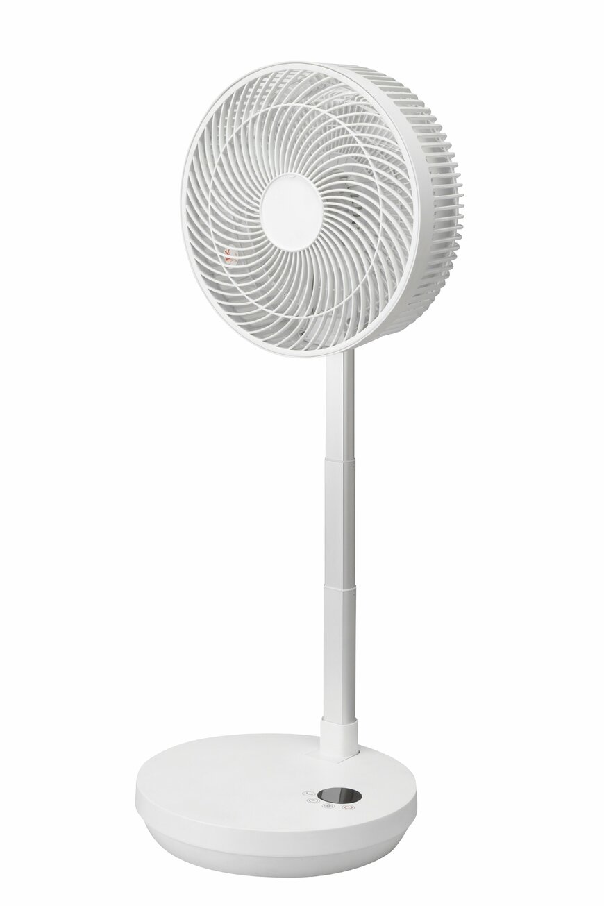 出所：株式会社ニトリホールディングス　DCタイプコードレスコンパクト収納扇風機