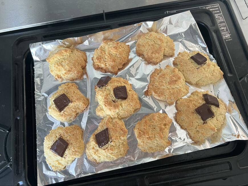 手作りしたクッキー