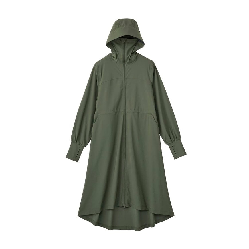 出所：ワークマン公式オンラインストア　レディースクール撥水UVパーカーロング