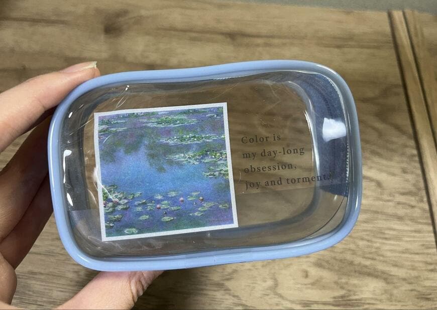 セリア、PVCポーチ/CM画像