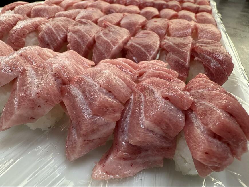 おいしそうなマグロ