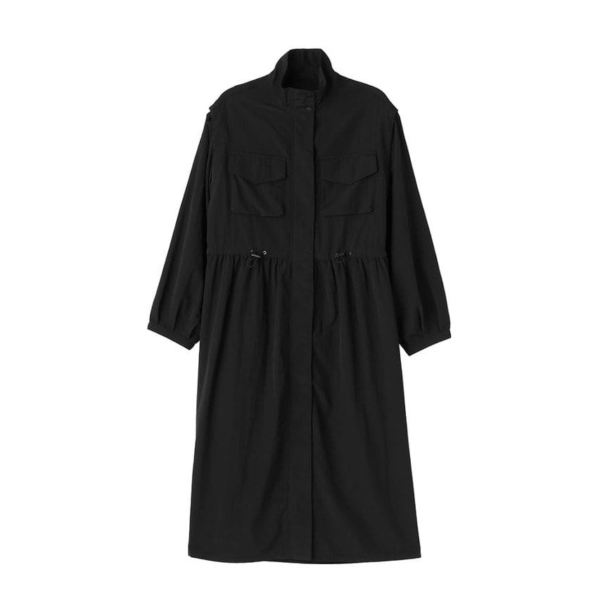 ワークマン公式　レディース高撥水スタンドワンピースアウター　画像