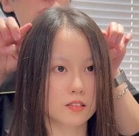 「有村架純ちゃんみたいにしたい」エラ張りが気になる女性　「前髪あり」の似合わせカットで可愛さ全開！