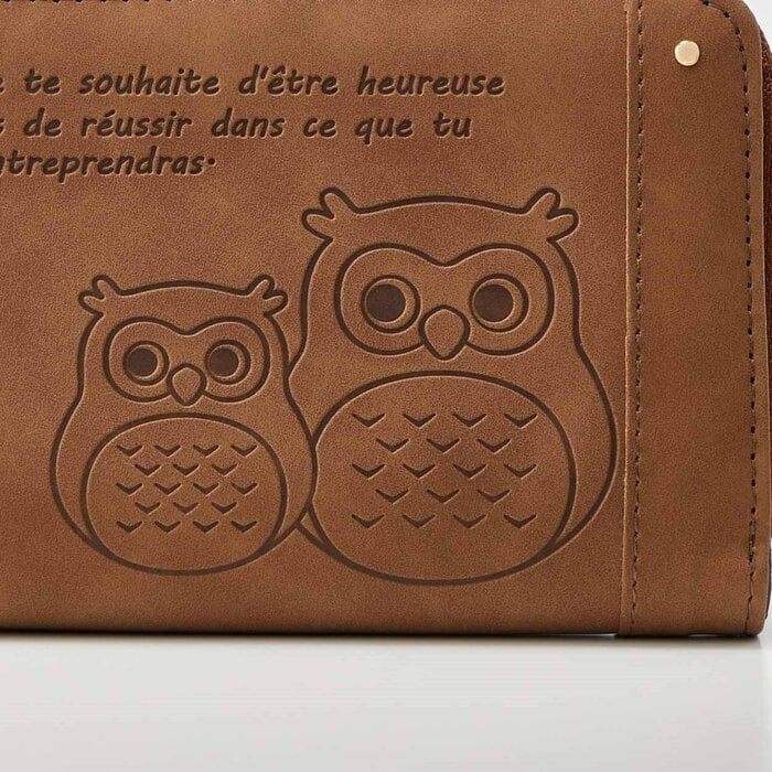 その名の通り、愛らしいフクロウのモチーフ