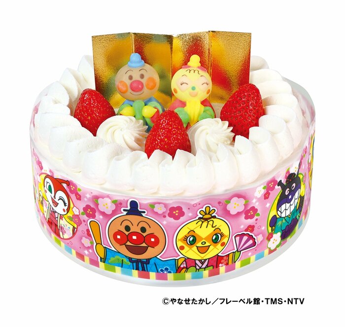 「それいけ！アンパンマンショートケーキ（ひなまつり）
