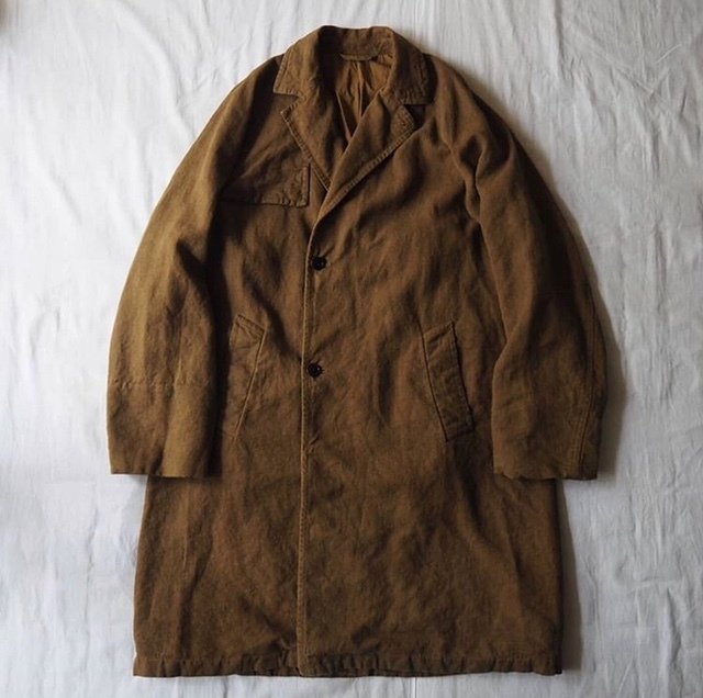nest Robe CONFECT - Heavy Linen Ulster Coat ¥74,520（税込）
