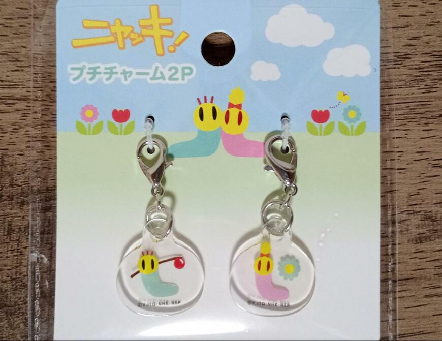 筆者撮影（キャンドゥ、ニャッキ！ プチチャーム2P）