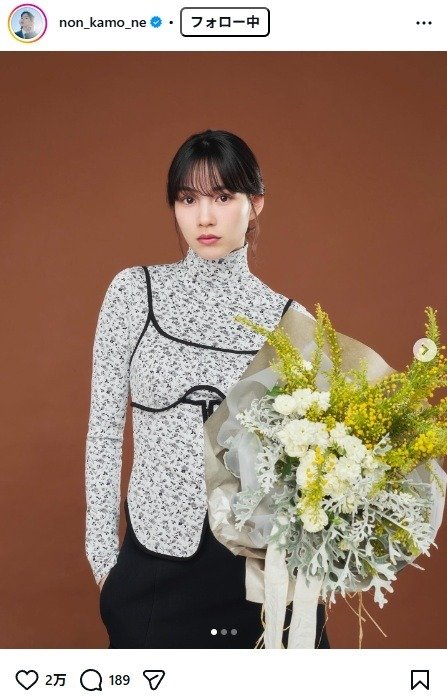 出所：のんのInstagram（＠non_kamo_ne）　参照日：2026年2月16日