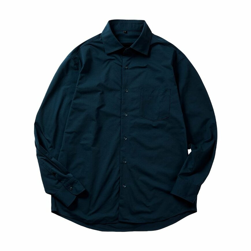 ワークマン公式　フィッテスト長袖シャツ