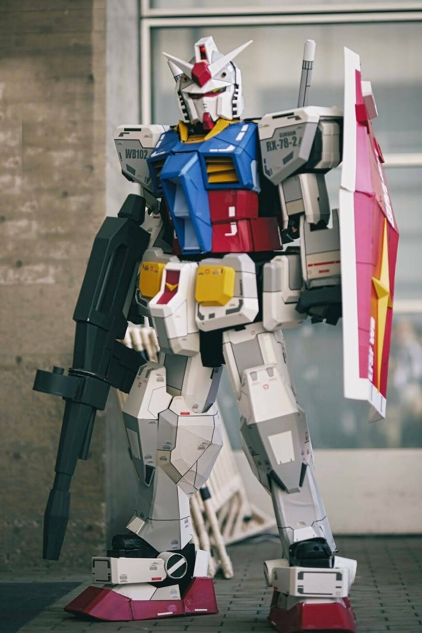 制作のモデルとなったガンダム