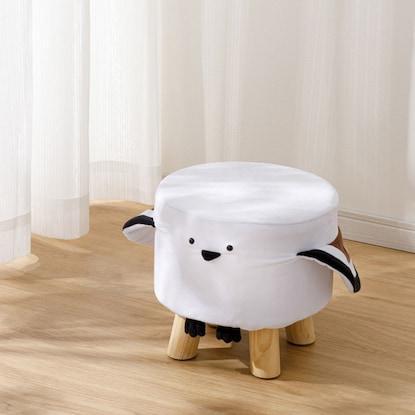 ニトリ、シマエナガの脚付きスツール商品画像