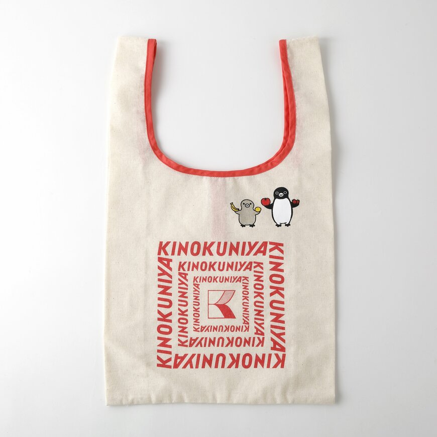 出所:紀ノ国屋公式 Suicaのペンギン コットンバッグ ピンク