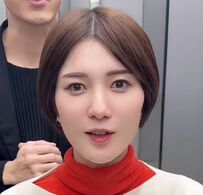 「顔周りカット」でショートヘア女性が、さらに小顔見え！？期待以上の仕上がりに「ちっちゃくなりました」と思わず笑顔