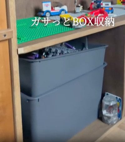 セリアの商品を使った収納
