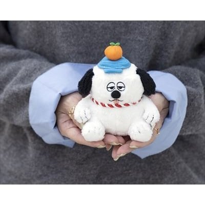 SNOOPY'S BROTHER OLAF 鏡餅オラフのぬいぐるみチャーム BOOK